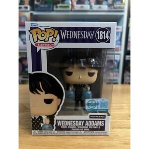 LE 9500 PCS EXC Wednesday w/ Piranhas Funko Pop #1814 Addams Family Ortega TV